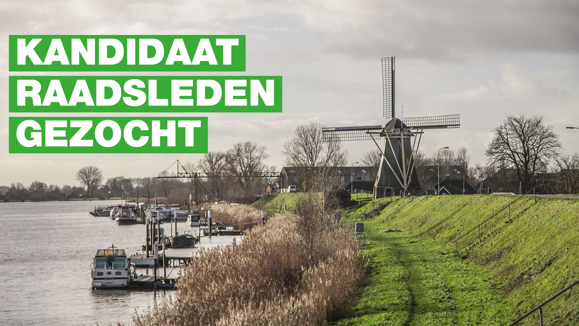 Kandidaat raadsleden gezocht